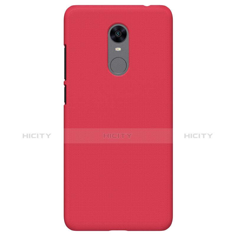 Funda Dura Plastico Rigida Perforada para Xiaomi Redmi 5 Plus Rojo