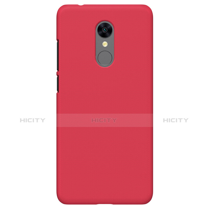 Funda Dura Plastico Rigida Perforada para Xiaomi Redmi 5 Rojo