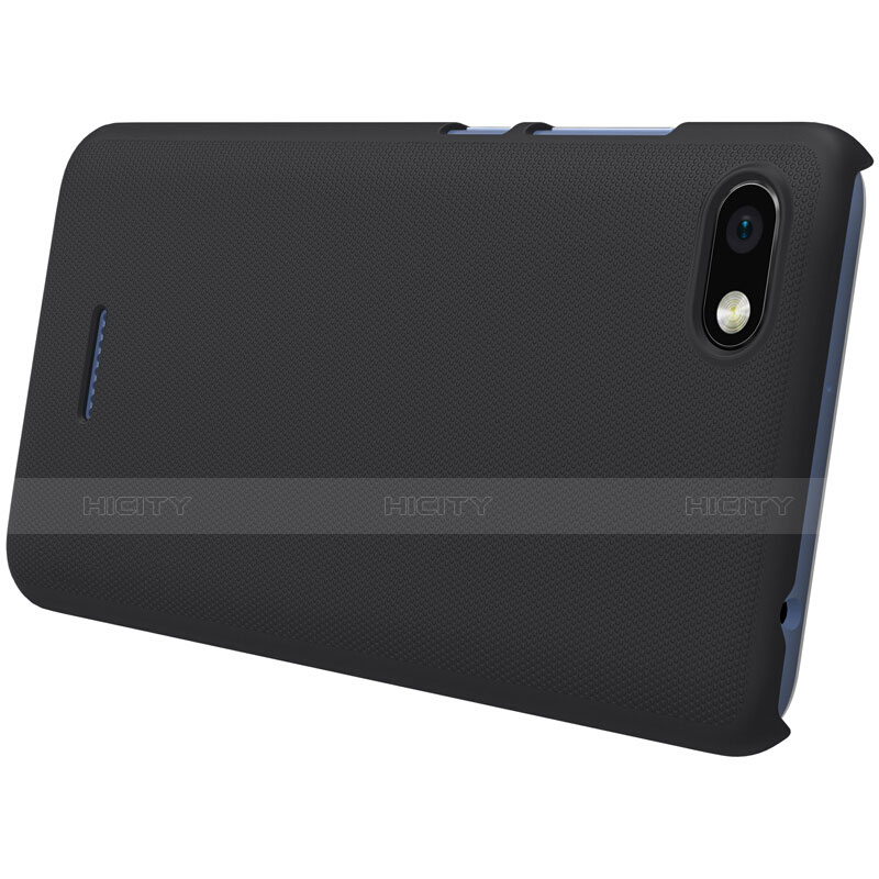 Funda Dura Plastico Rigida Perforada para Xiaomi Redmi 6A Negro