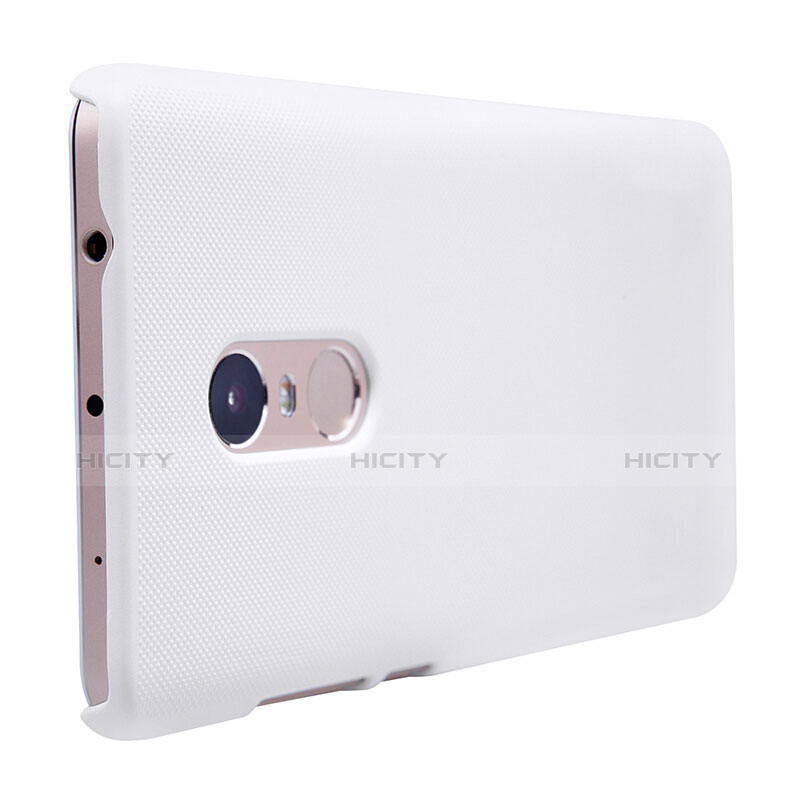 Funda Dura Plastico Rigida Perforada para Xiaomi Redmi Note 4X High Edition Blanco