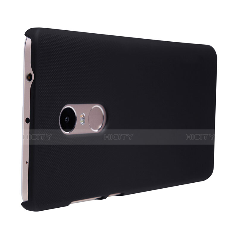 Funda Dura Plastico Rigida Perforada para Xiaomi Redmi Note 4X High Edition Negro