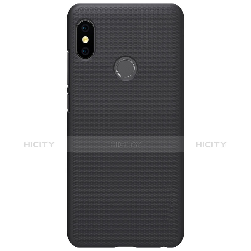 Funda Dura Plastico Rigida Perforada para Xiaomi Redmi Note 5 AI Dual Camera Negro