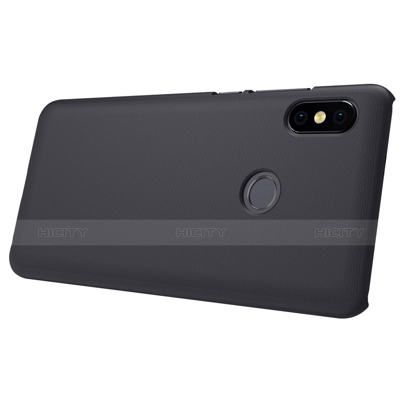 Funda Dura Plastico Rigida Perforada para Xiaomi Redmi Note 5 AI Dual Camera Negro