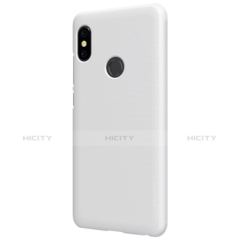 Funda Dura Plastico Rigida Perforada para Xiaomi Redmi Note 5 Blanco