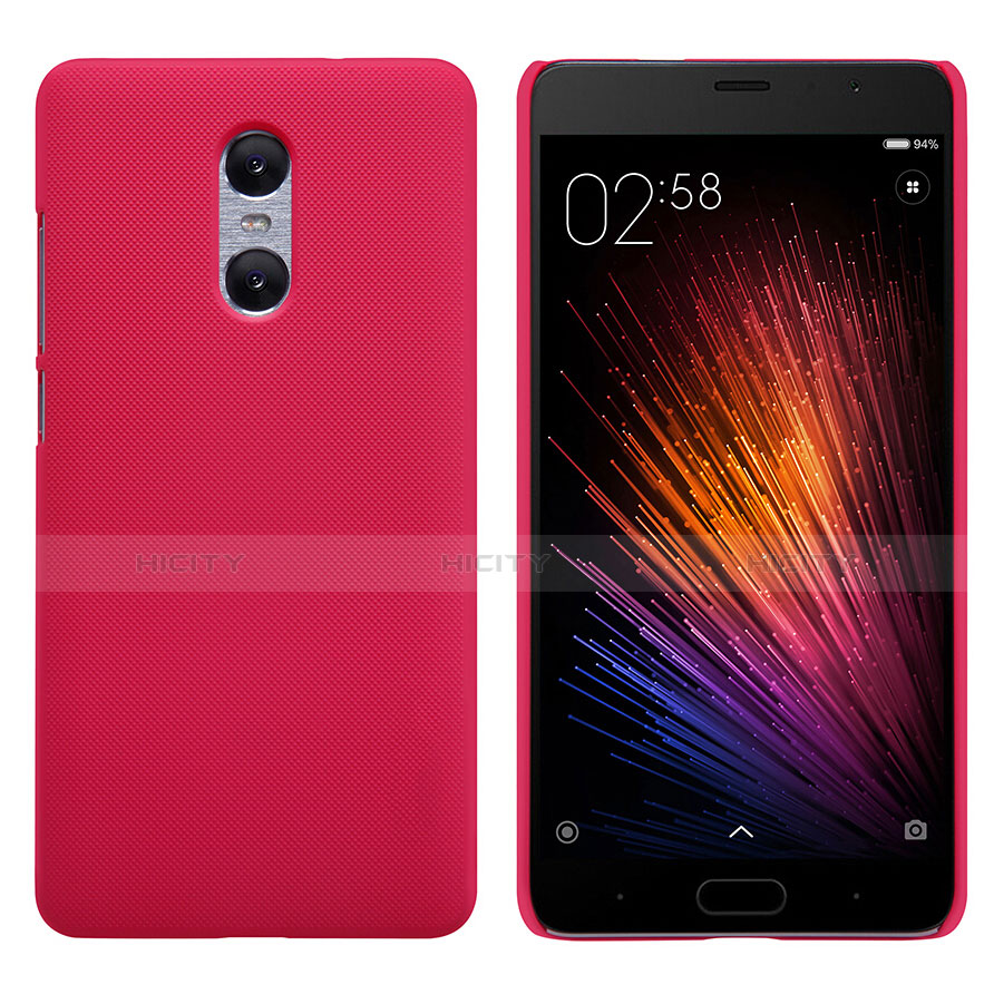 Funda Dura Plastico Rigida Perforada para Xiaomi Redmi Pro Rojo