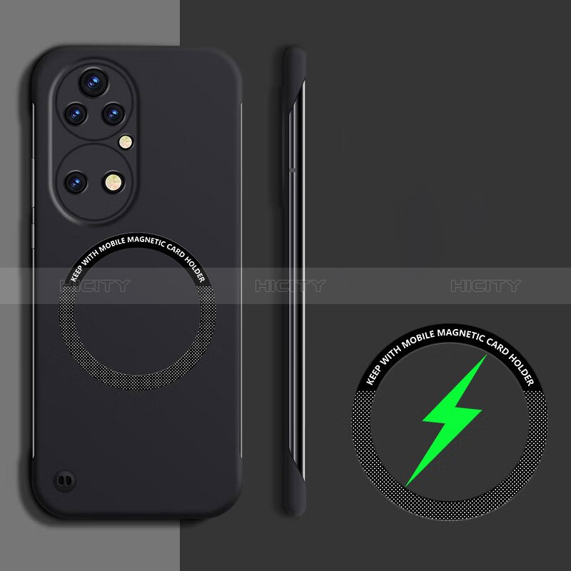 Funda Dura Plastico Rigida Sin Marco Carcasa Mate con Mag-Safe Magnetic para Huawei P50