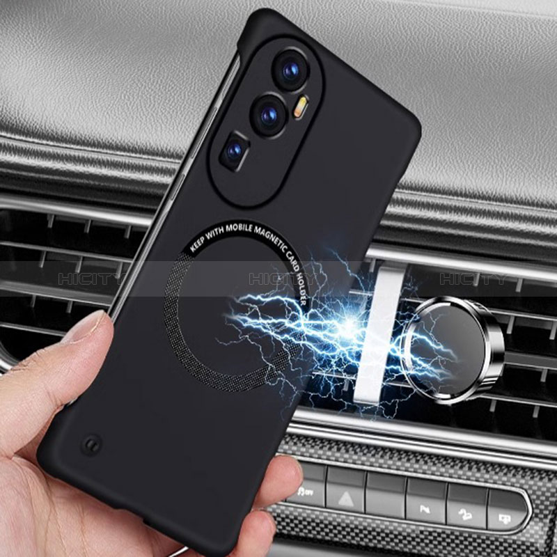 Funda Dura Plastico Rigida Sin Marco Carcasa Mate con Mag-Safe Magnetic S02 para Oppo Reno10 Pro+ Plus 5G