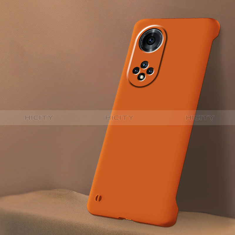 Funda Dura Plastico Rigida Sin Marco Carcasa Mate P01 para Huawei Honor 50 Pro 5G Naranja