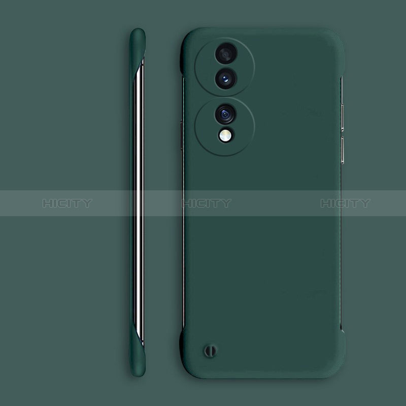 Funda Dura Plastico Rigida Sin Marco Carcasa Mate P01 para Huawei Honor 70 5G Verde