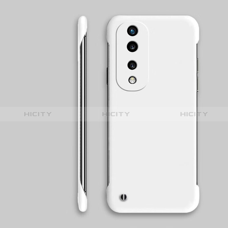 Funda Dura Plastico Rigida Sin Marco Carcasa Mate P01 para Huawei Honor 70 Pro 5G Blanco