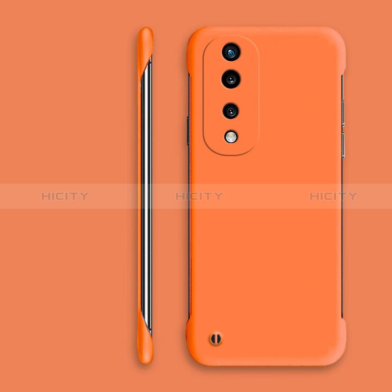 Funda Dura Plastico Rigida Sin Marco Carcasa Mate P01 para Huawei Honor 70 Pro 5G Naranja