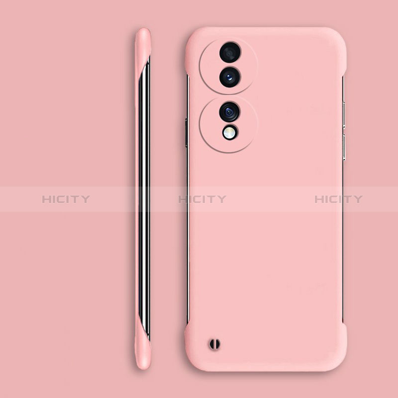 Funda Dura Plastico Rigida Sin Marco Carcasa Mate P01 para Huawei Honor X7b Rosa