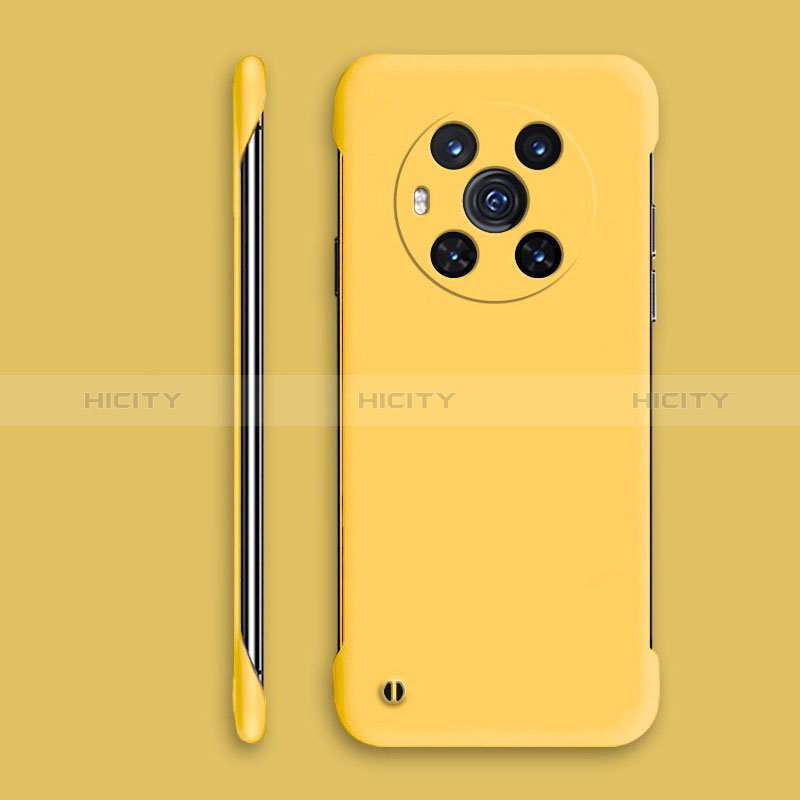 Funda Dura Plastico Rigida Sin Marco Carcasa Mate P02 para Huawei Honor Magic3 5G Amarillo