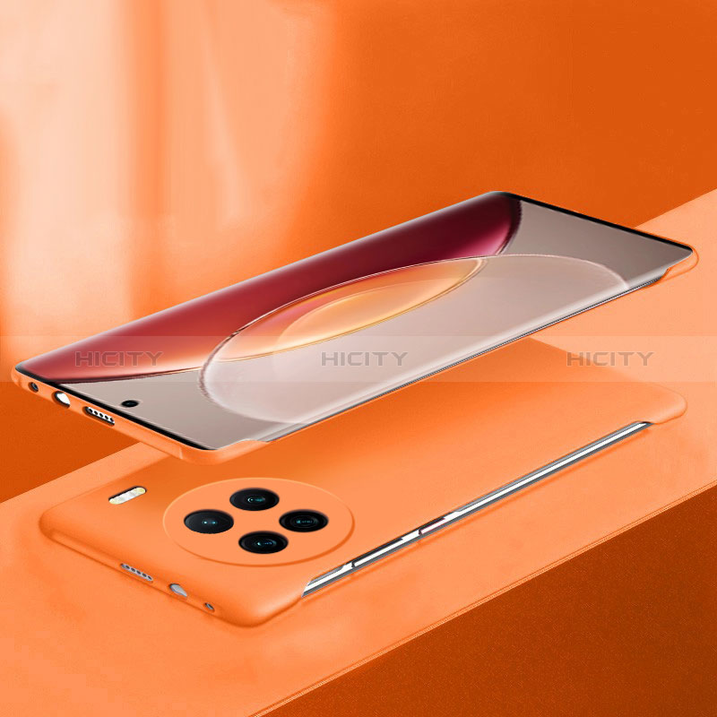 Funda Dura Plastico Rigida Sin Marco Carcasa Mate P03 para Vivo X90 5G Naranja