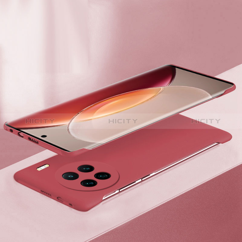 Funda Dura Plastico Rigida Sin Marco Carcasa Mate P03 para Vivo X90 Pro+ Plus 5G Rojo Rosa