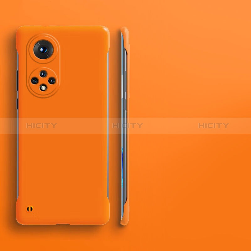 Funda Dura Plastico Rigida Sin Marco Carcasa Mate para Huawei Honor 50 5G Naranja