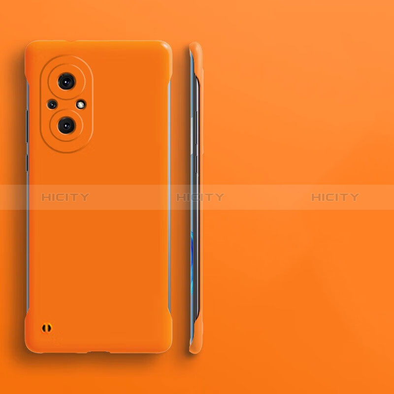 Funda Dura Plastico Rigida Sin Marco Carcasa Mate para Huawei Honor 50 SE 5G Naranja