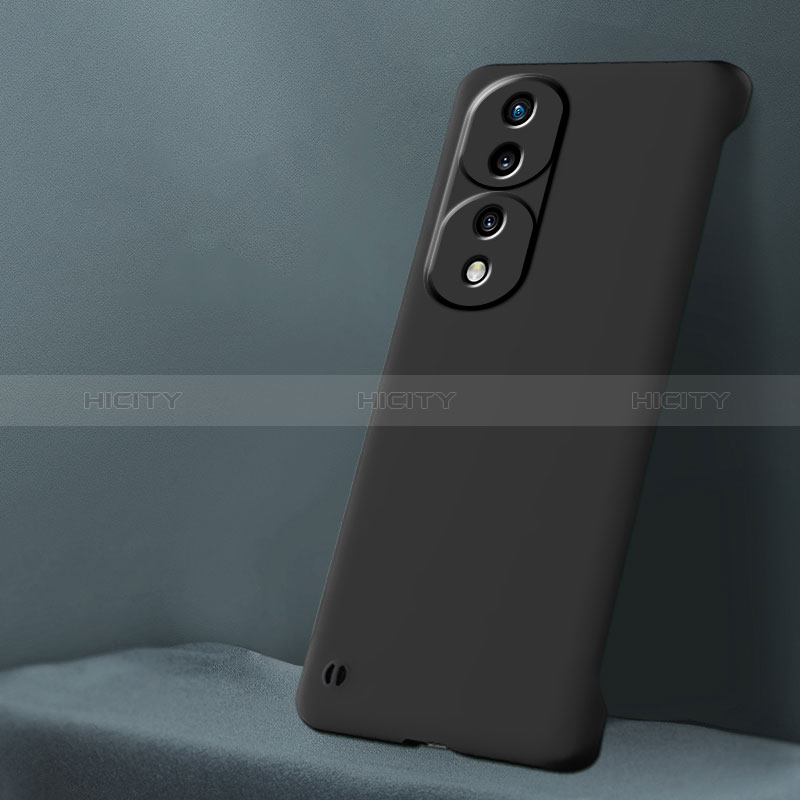 Funda Dura Plastico Rigida Sin Marco Carcasa Mate para Huawei Honor 70 Pro 5G Negro