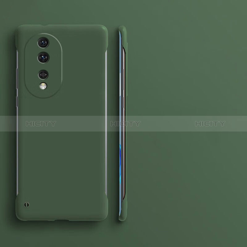 Funda Dura Plastico Rigida Sin Marco Carcasa Mate para Huawei Honor 80 5G Verde