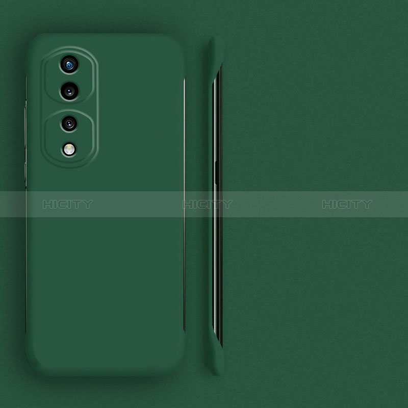 Funda Dura Plastico Rigida Sin Marco Carcasa Mate para Huawei Honor 80 Pro 5G Verde Noche