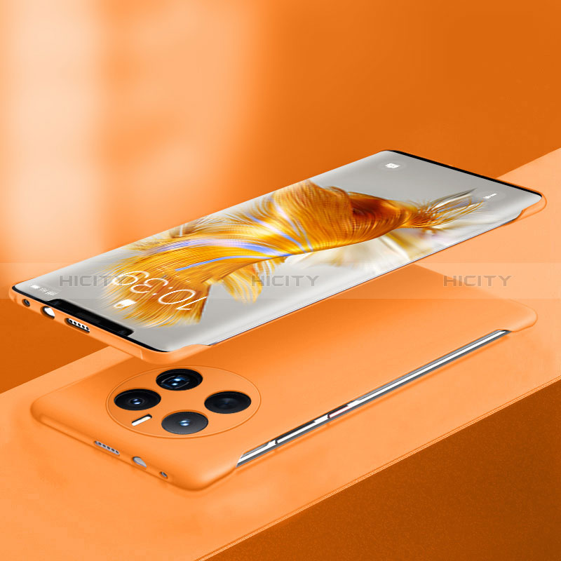 Funda Dura Plastico Rigida Sin Marco Carcasa Mate para Huawei Mate 50 Pro Naranja