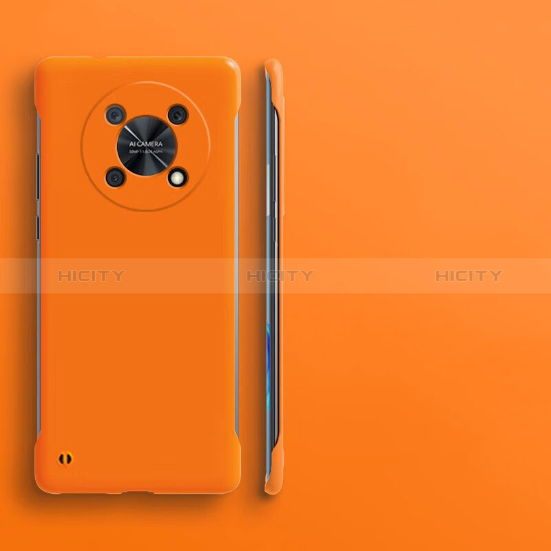 Funda Dura Plastico Rigida Sin Marco Carcasa Mate para Huawei Nova Y90 Naranja