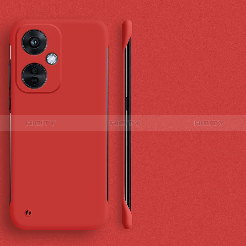 Funda Dura Plastico Rigida Sin Marco Carcasa Mate para OnePlus Nord CE 3 5G Rojo