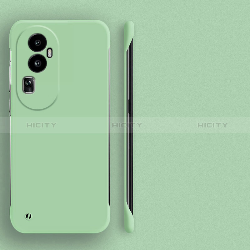 Funda Dura Plastico Rigida Sin Marco Carcasa Mate para Oppo Reno10 Pro+ Plus 5G Menta Verde