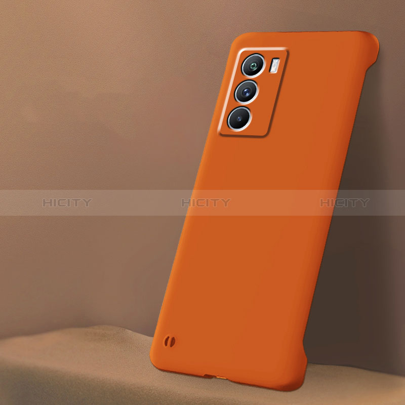 Funda Dura Plastico Rigida Sin Marco Carcasa Mate para Vivo iQOO 9 SE 5G Naranja