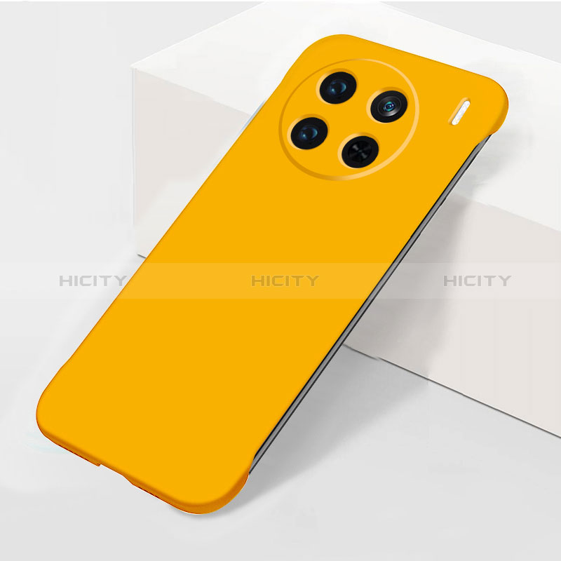 Funda Dura Plastico Rigida Sin Marco Carcasa Mate para Vivo X90 Pro+ Plus 5G Amarillo