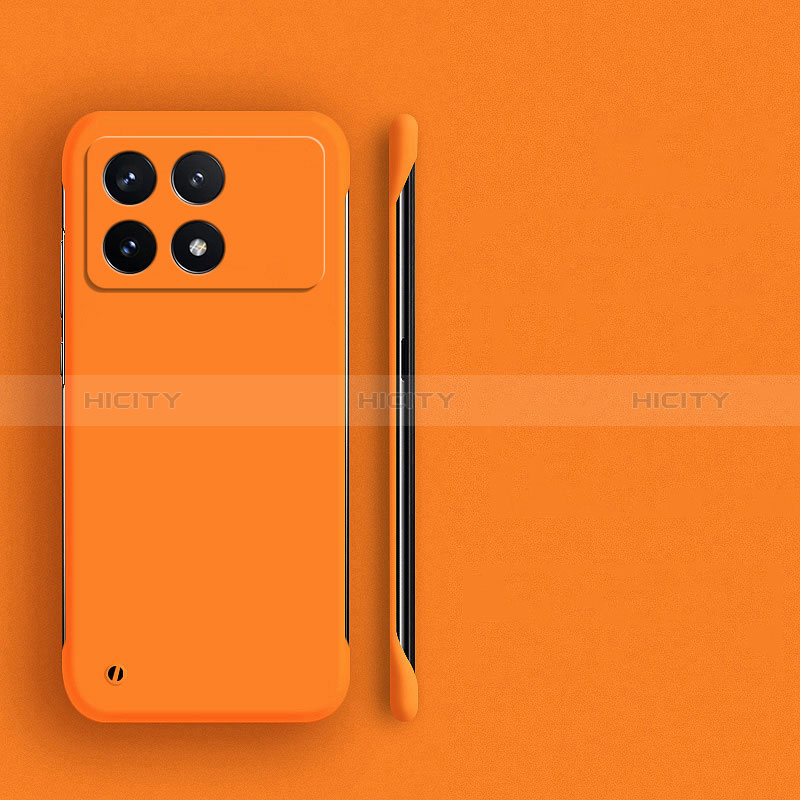 Funda Dura Plastico Rigida Sin Marco Carcasa Mate para Xiaomi Redmi K70 5G Naranja