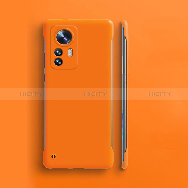 Funda Dura Plastico Rigida Sin Marco Carcasa Mate para Xiaomi Redmi Note 12S Naranja