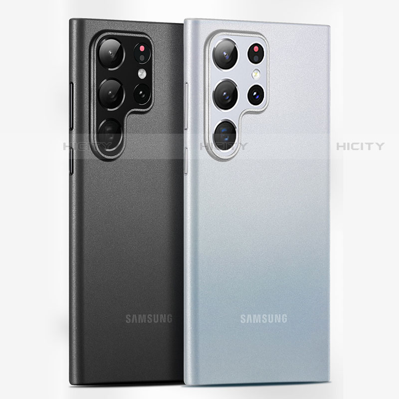 Funda Dura Ultrafina Carcasa Transparente Mate H02 para Samsung Galaxy S22 Ultra 5G