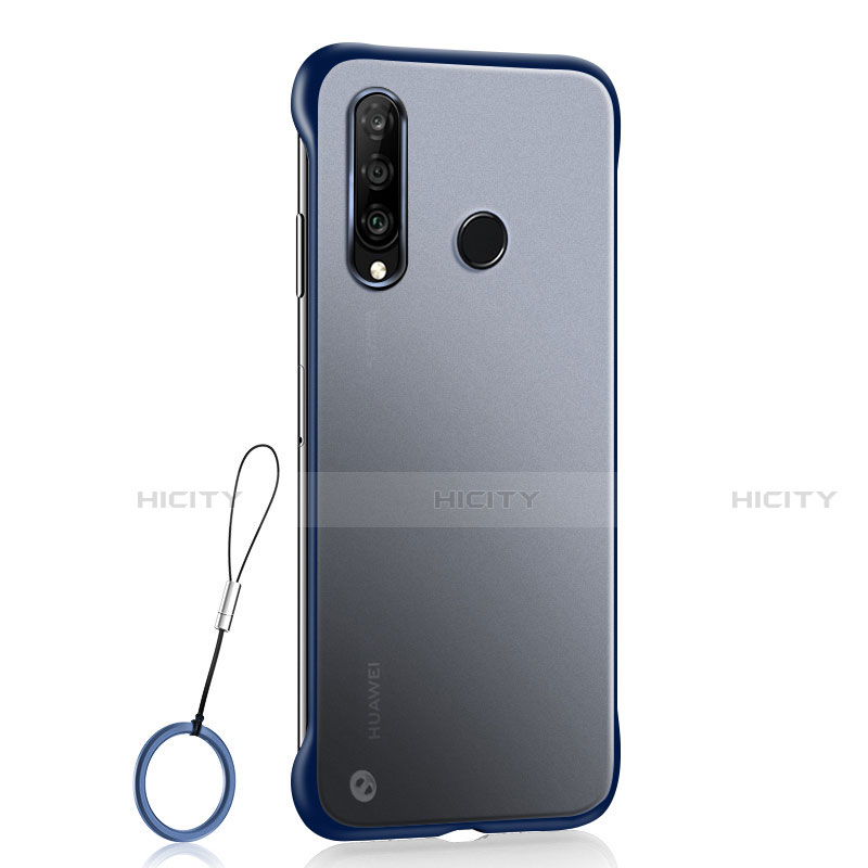 Funda Dura Ultrafina Carcasa Transparente Mate H05 para Huawei Nova 4e Azul