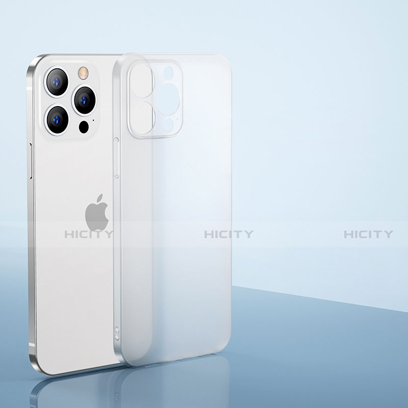 Funda Dura Ultrafina Carcasa Transparente Mate U01 para Apple iPhone 15 Pro Max