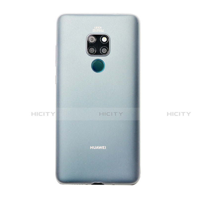 Funda Dura Ultrafina Carcasa Transparente Mate U01 para Huawei Mate 20 Blanco