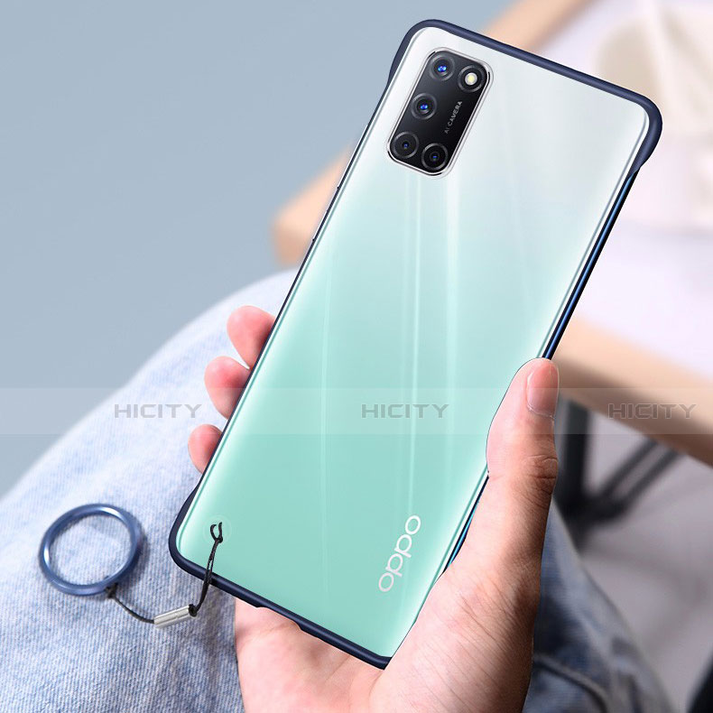 Funda Dura Ultrafina Carcasa Transparente Mate U01 para Oppo A52