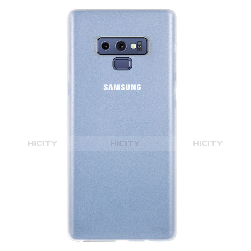 Funda Dura Ultrafina Carcasa Transparente Mate U01 para Samsung Galaxy Note 9 Blanco