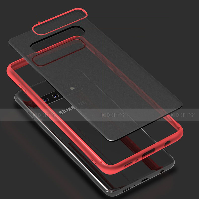 Funda Dura Ultrafina Carcasa Transparente Mate U01 para Samsung Galaxy S10