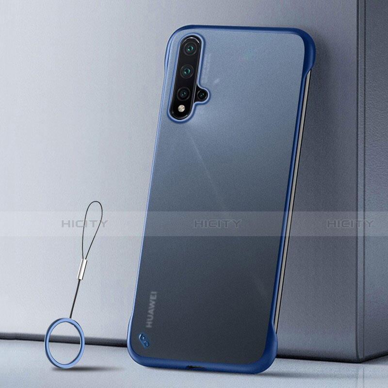 Funda Dura Ultrafina Carcasa Transparente Mate U02 para Huawei Nova 5 Azul