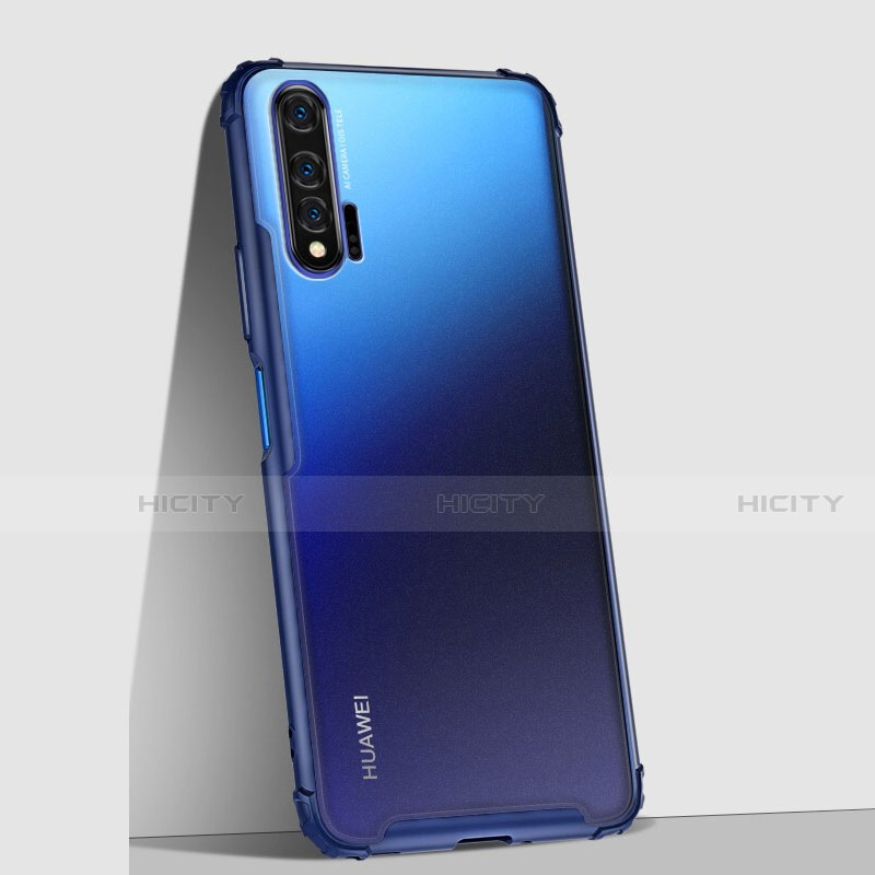 Funda Dura Ultrafina Carcasa Transparente Mate U02 para Huawei Nova 6 5G Azul