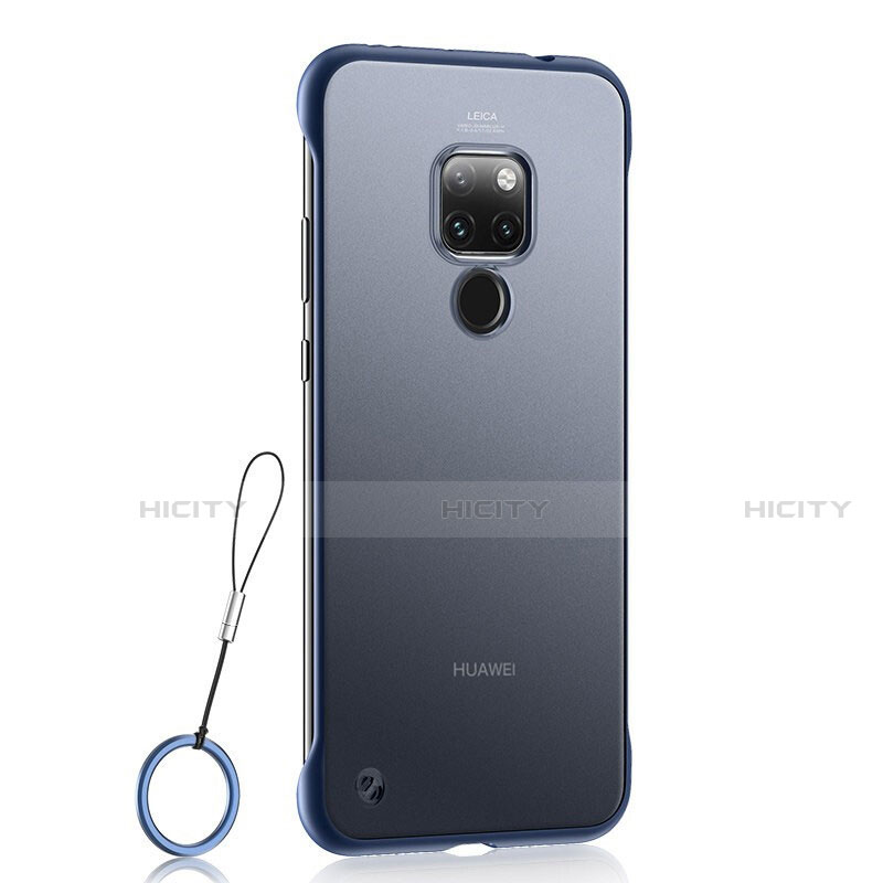 Funda Dura Ultrafina Carcasa Transparente Mate U03 para Huawei Mate 20 Azul