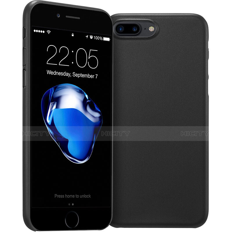 Funda Dura Ultrafina Mate para Apple iPhone 7 Plus Negro