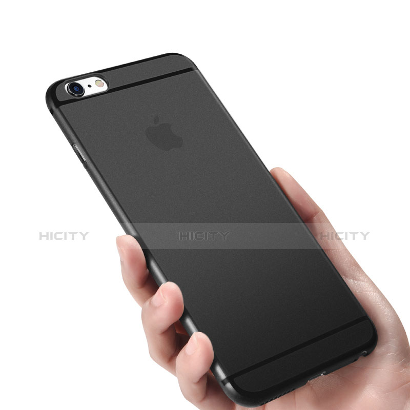 Funda Dura Ultrafina Mate U02 para Apple iPhone 6 Plus Negro