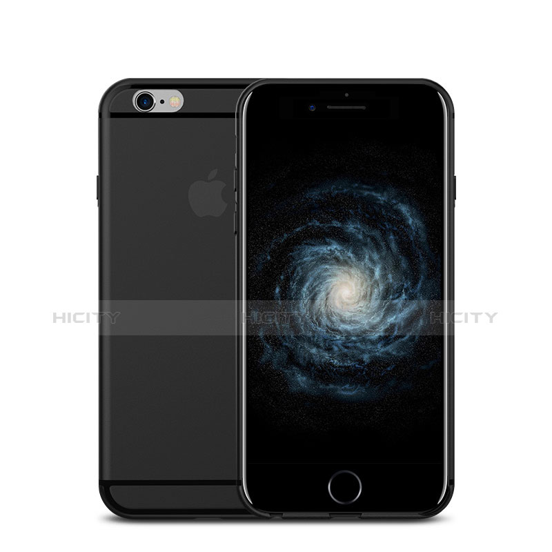 Funda Dura Ultrafina Mate U02 para Apple iPhone 6 Plus Negro