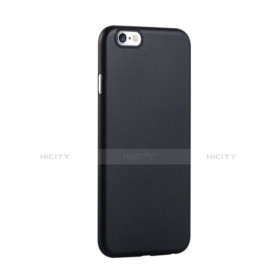 Funda Dura Ultrafina Plastico Rigida Mate para Apple iPhone 6 Negro