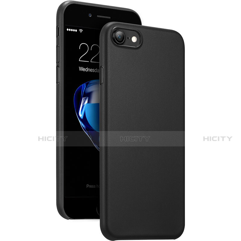 Funda Dura Ultrafina Plastico Rigida Mate para Apple iPhone SE (2020) Negro