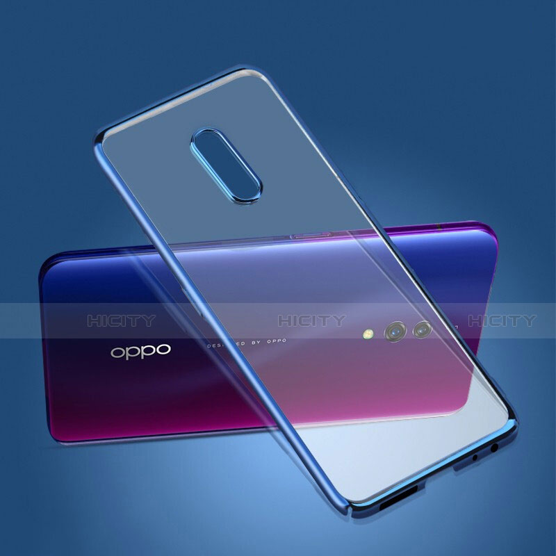 Funda Dura Ultrafina Transparente Carcasa para Oppo K3 Azul