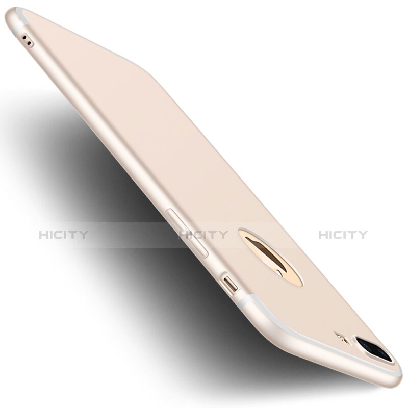 Funda Dura Ultrafina Transparente Mate para Apple iPhone 7 Plus Blanco