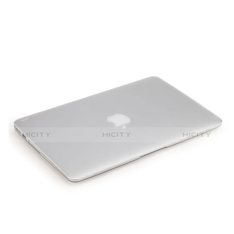 Funda Dura Ultrafina Transparente Mate para Apple MacBook Pro 15 pulgadas Retina Blanco